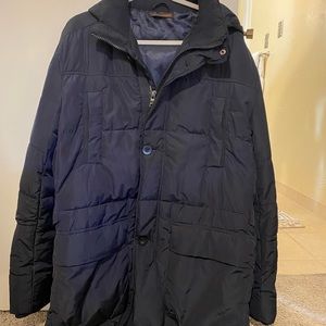 Mens winter coat , euro size 56 , fits large . Adolfo Domínguez